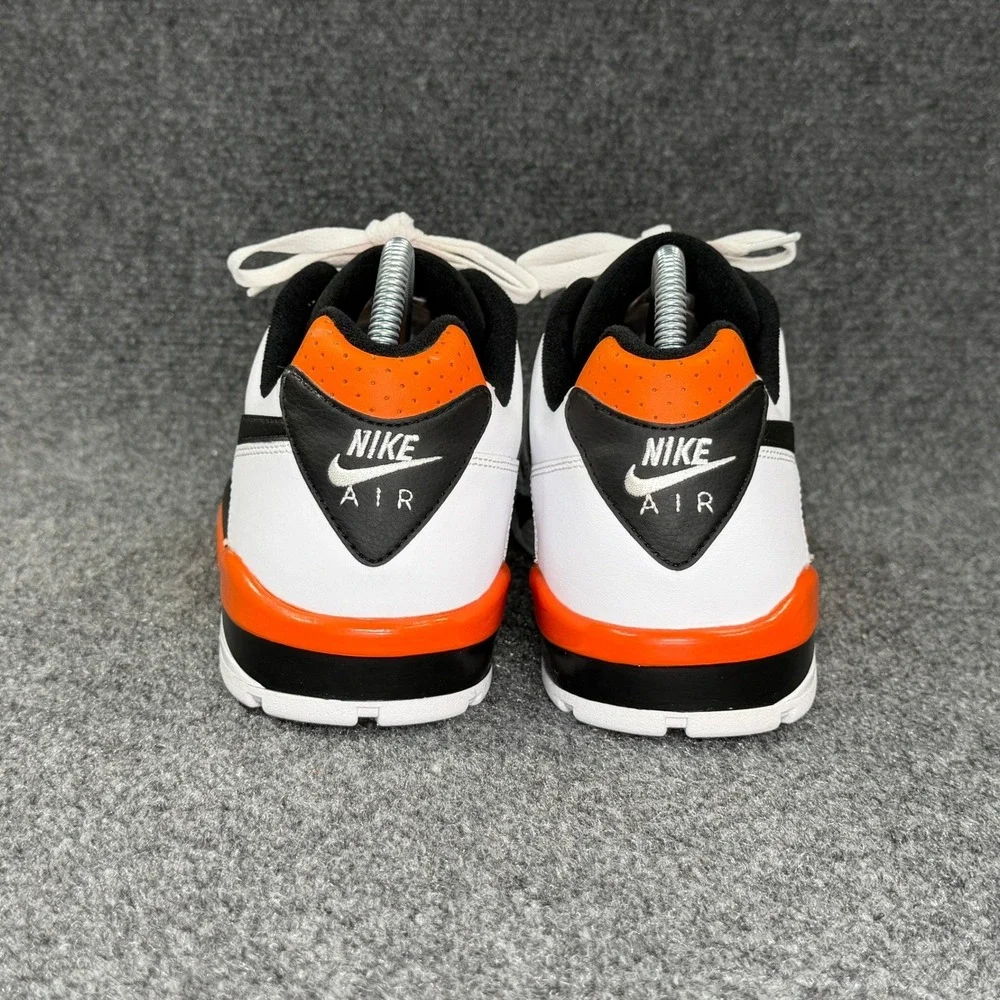 Nike Air Cross Trainer 3 Low Shoes Men 11.5 Starfish White Black Orange Athletic